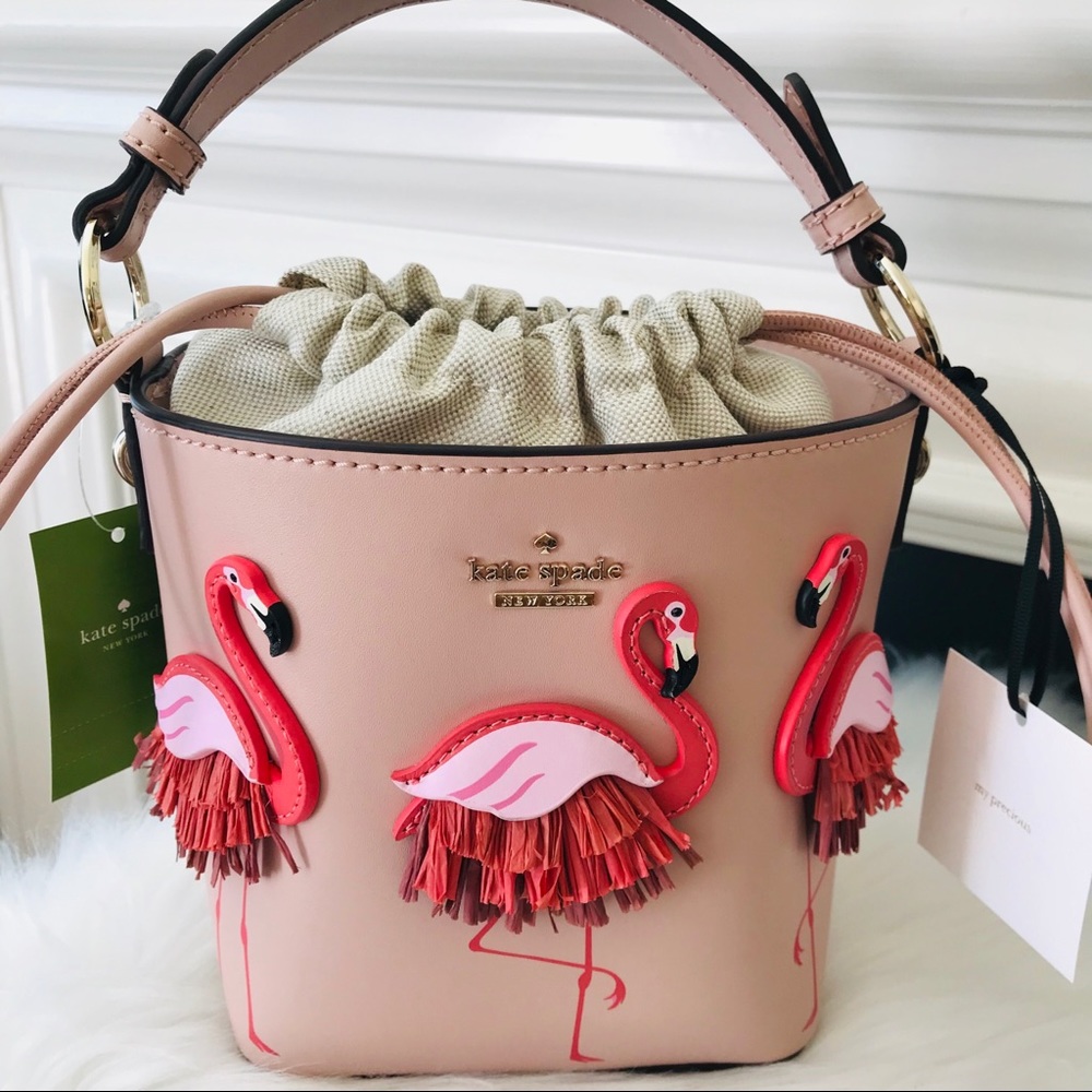 β¬οΈ PRICE DROPPED! Kate spade flamingo pippa vellum - Picture 1 of 8